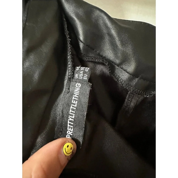 Pretty Little Thing women’s size 10 black Pants - Picture 8 of 8